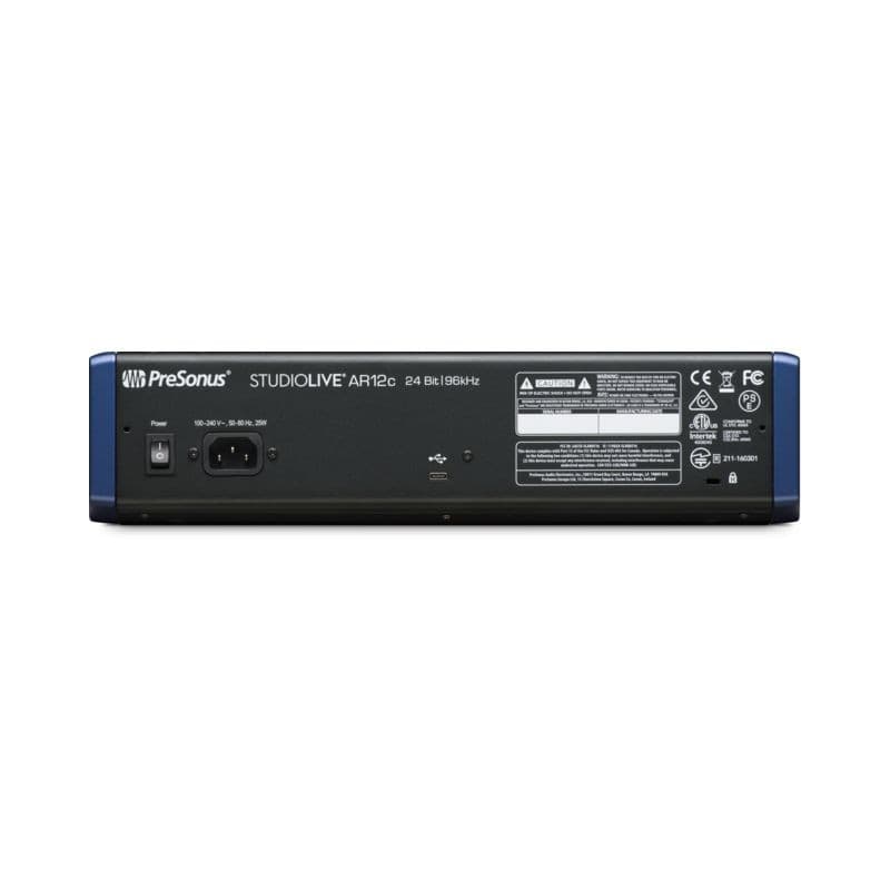 MEZCLADORA ANALOGA PRESONUS STUDIOLIVE AR12C 2