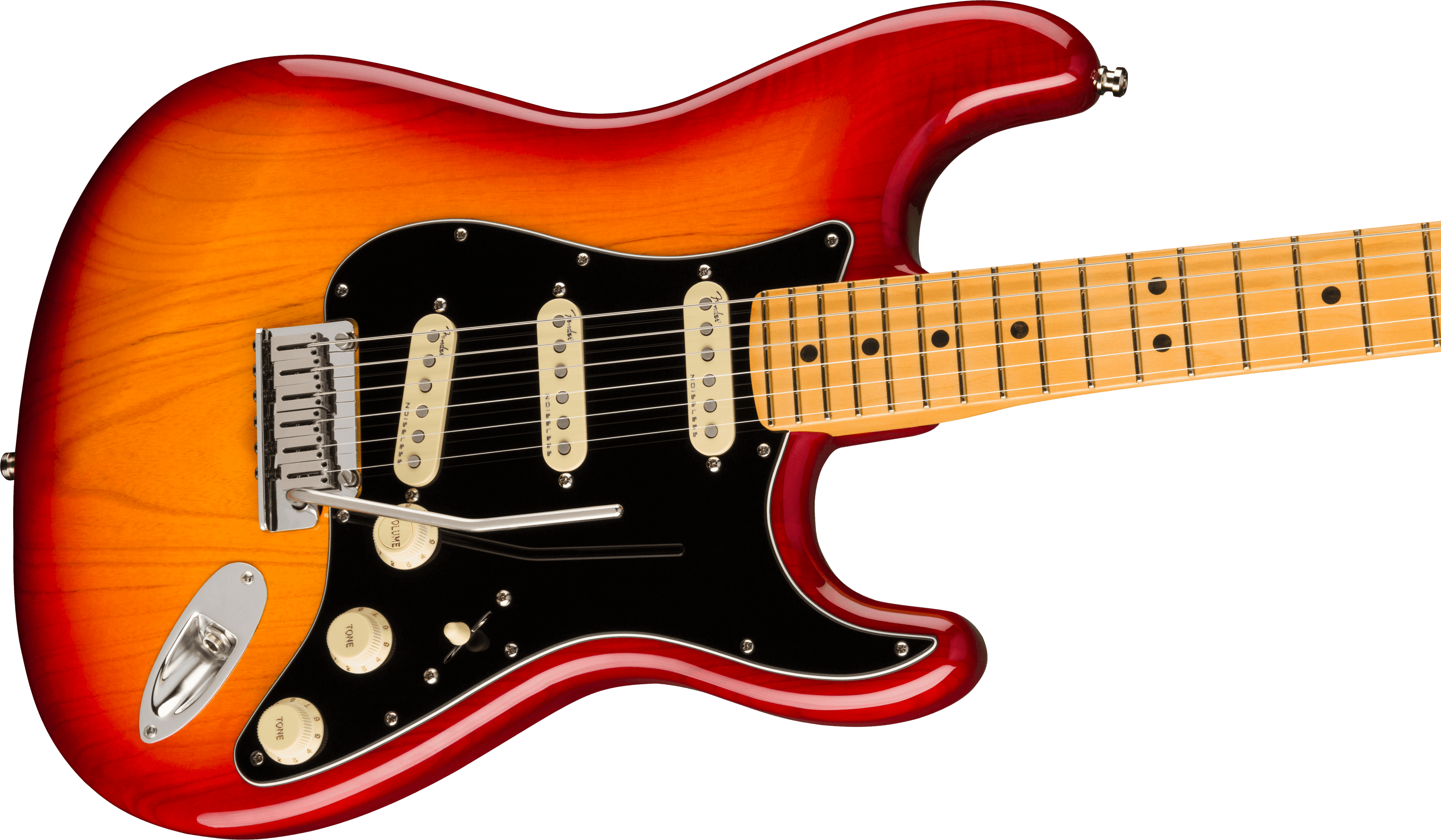 Guitarra Electrica Fender American Ultra Luxe Stratocaster, Maple Fingerboard, Plasma Red Burst 0118062773 3
