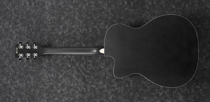 Guitarra Electroacustica Ibanez Pc14mhce-weathered Black Open Pore 2