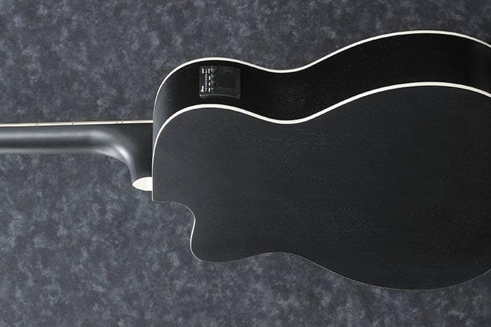 Guitarra Electroacustica Ibanez Pc14mhce-weathered Black Open Pore 4