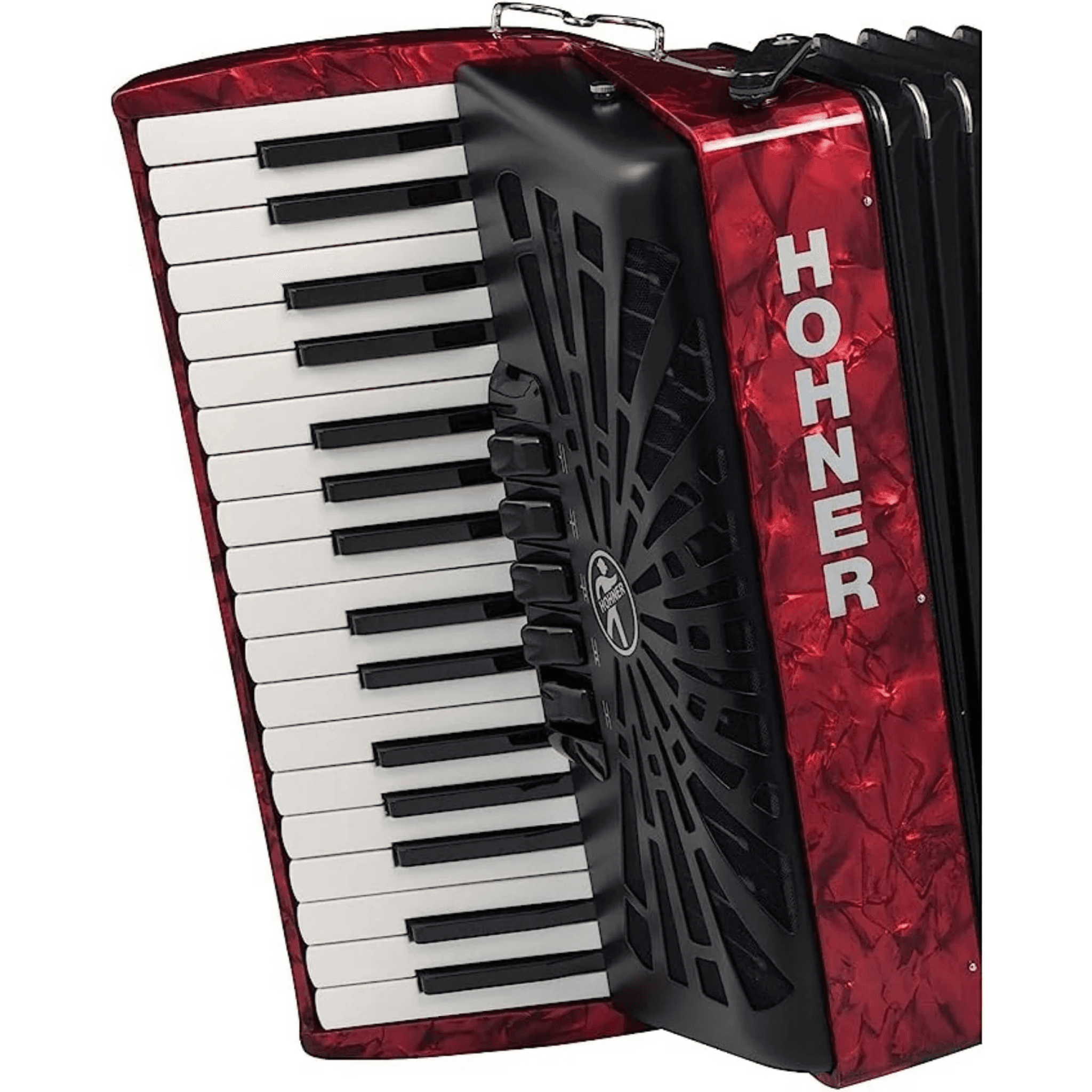 ACORDEON HOHNER BRAVO III ROJO 72 BAJOS 3