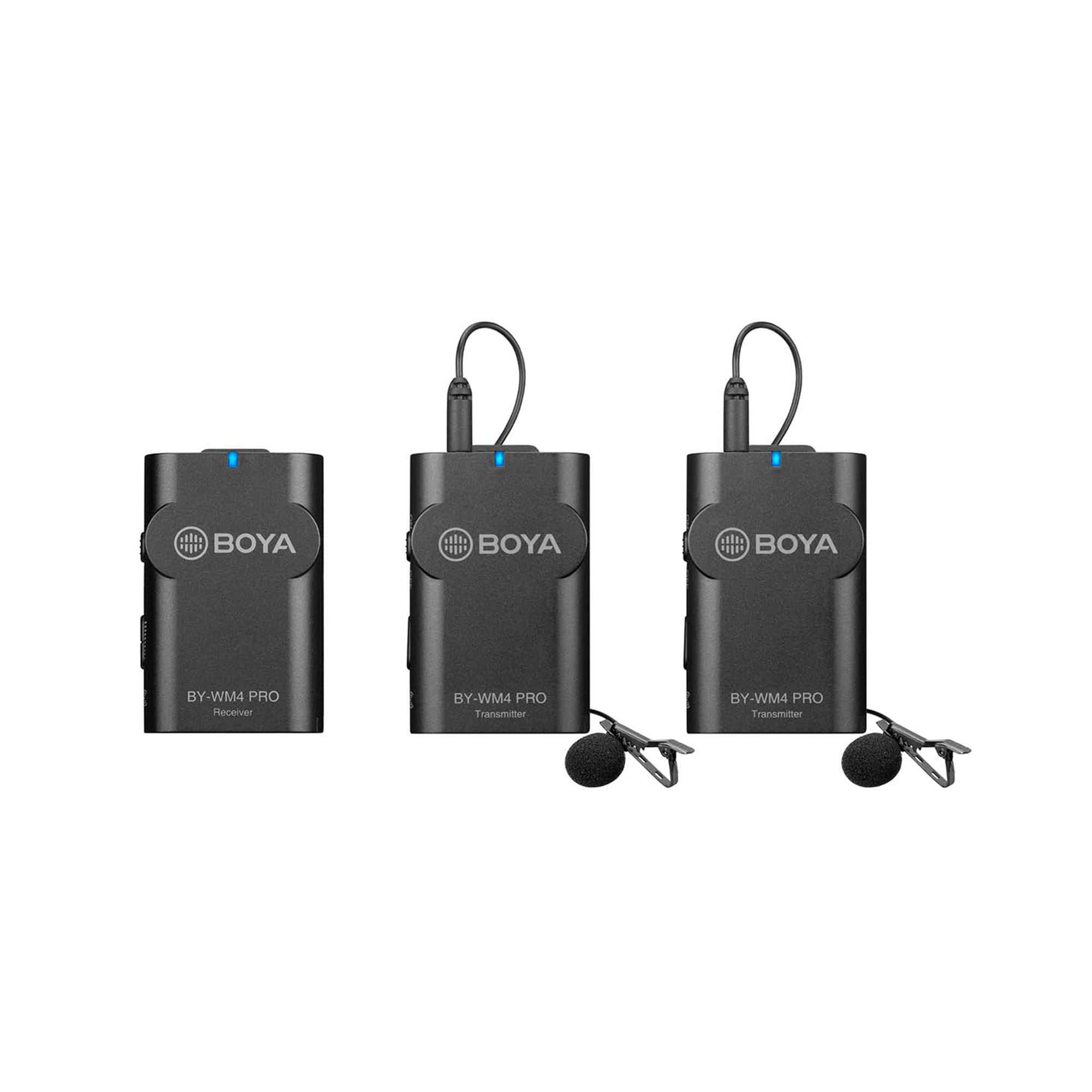 Micrófono BY-WM4 PRO K2 BOYA doble solapa