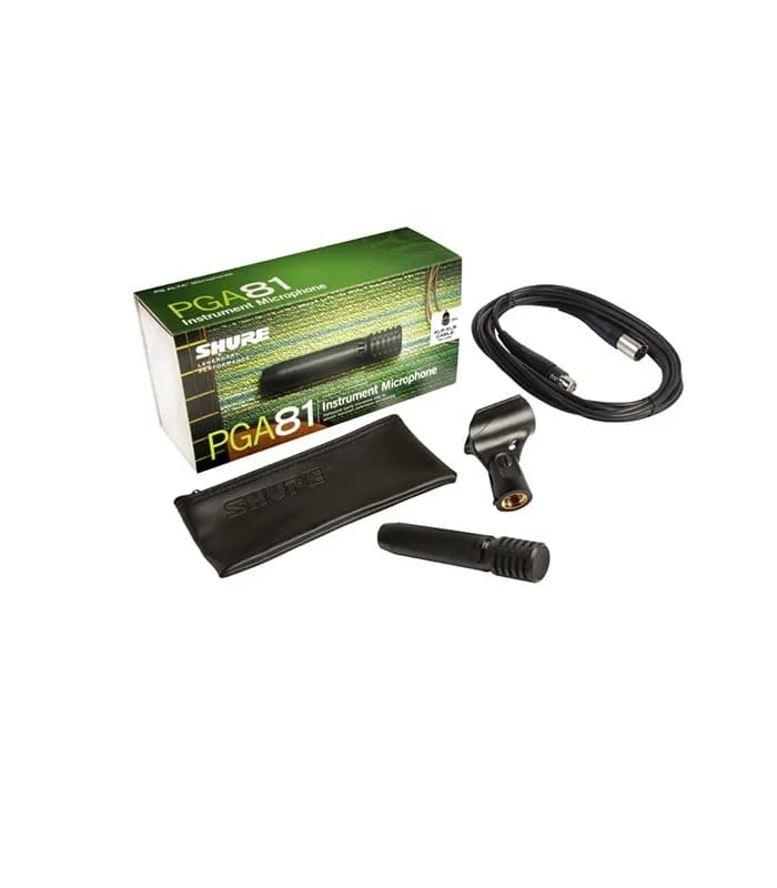 MIC SHURE PGA81-XLR INSTRUMENTAL CONDENSADOR 1
