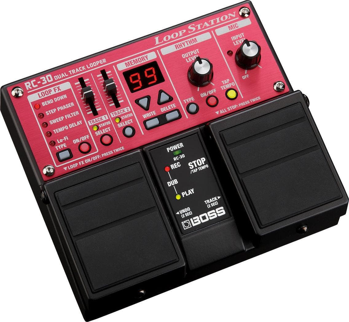 Pedal Boss Guitarra Electrica Rc-30 Loop Station 2
