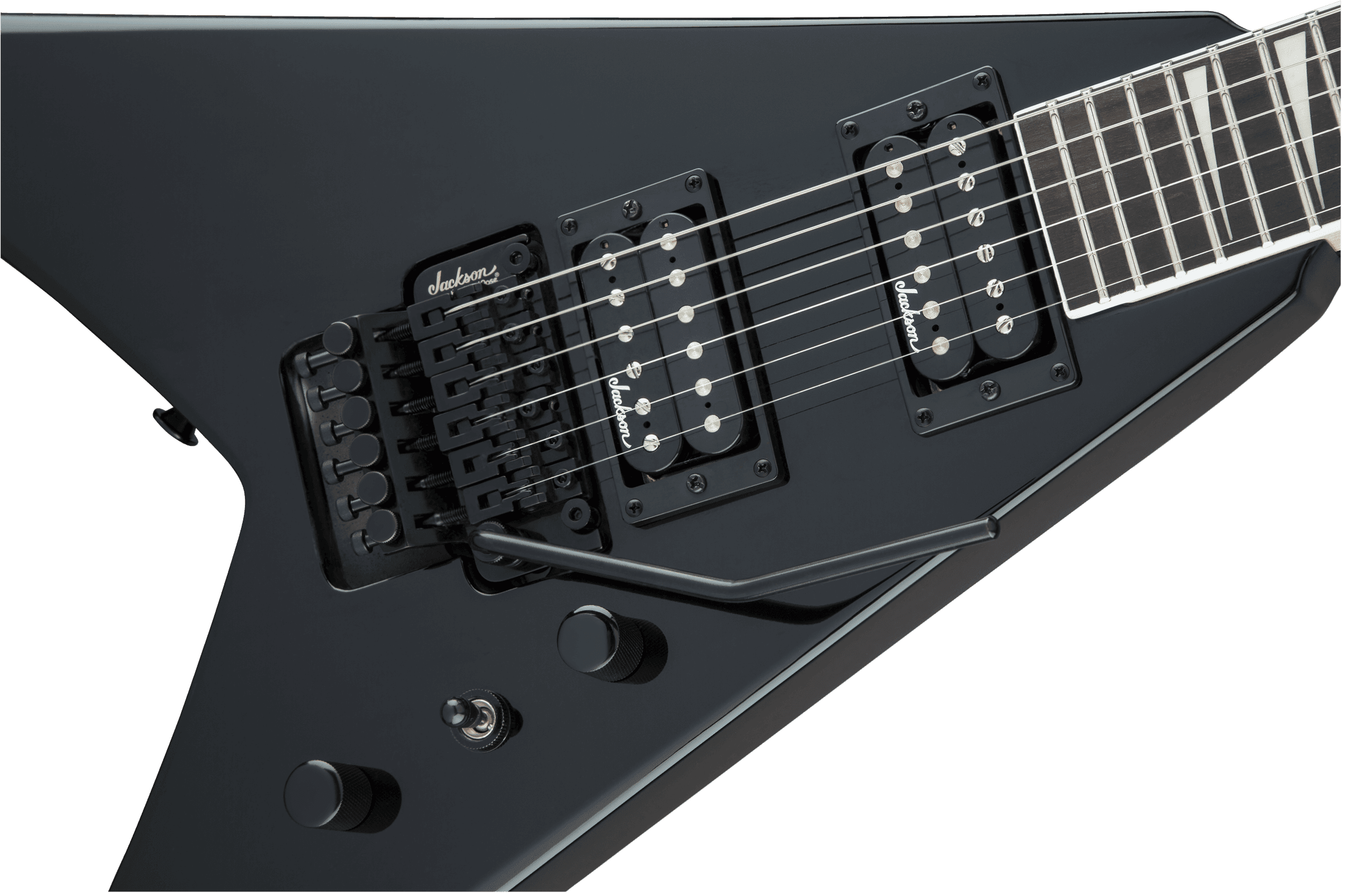 Guitarra Electrica Jackson Kv Gloos Black 2910224503 4