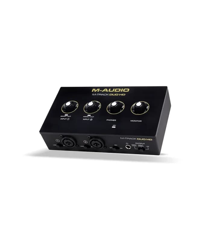 INTERFAZ DE AUDIO M-AUDIO M-TRACK DUO HD