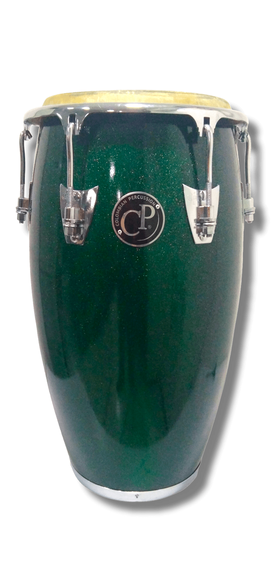 CONGA CP 12" 1/2 GREEN EN FIBRA VIDRIO TUMBA CON ARO CONFORT