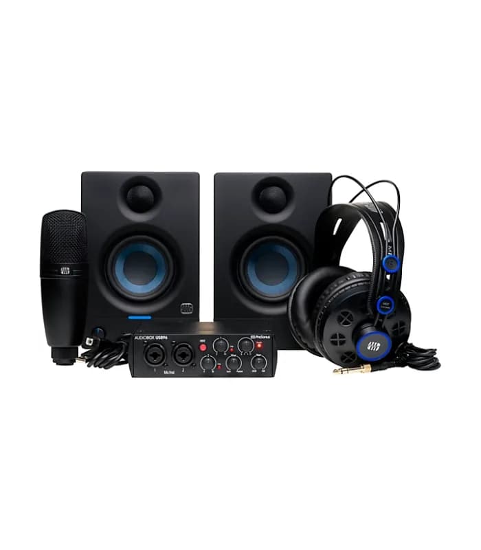KIT ESTUDIO PRESONUS AUDIOBOX 96K COMPLETE 1