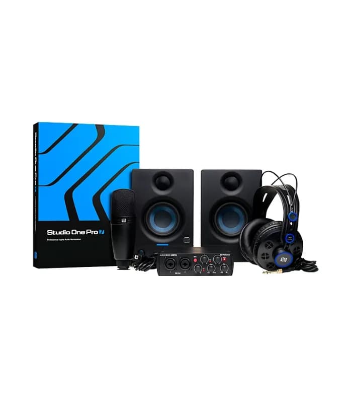 KIT ESTUDIO PRESONUS AUDIOBOX 96K COMPLETE 2