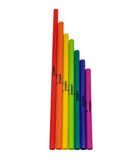 Tubos Boomwhackers 7 Notas Bajas Diatonicas Set (bwjg)