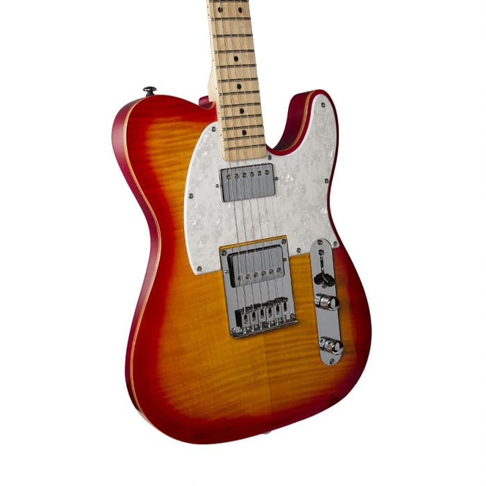 GUITARRA E M.KELLY 53DB CHERRY SUNBURST 3