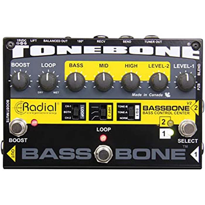 PEDAL RADIAL TONE BONE BASSBONE V2 DE BAJO