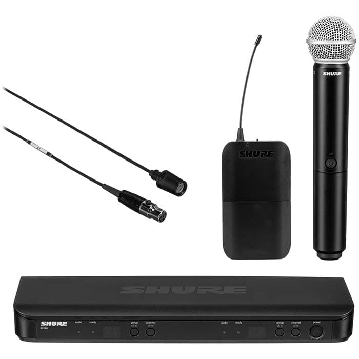 MIC INALÁMBRICO SHURE BLX1288/CVL-J10 2