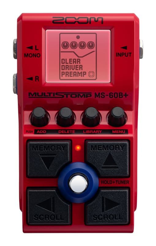 Pedal Zoom Ms-60b+ Multi Stomp Bajo 2