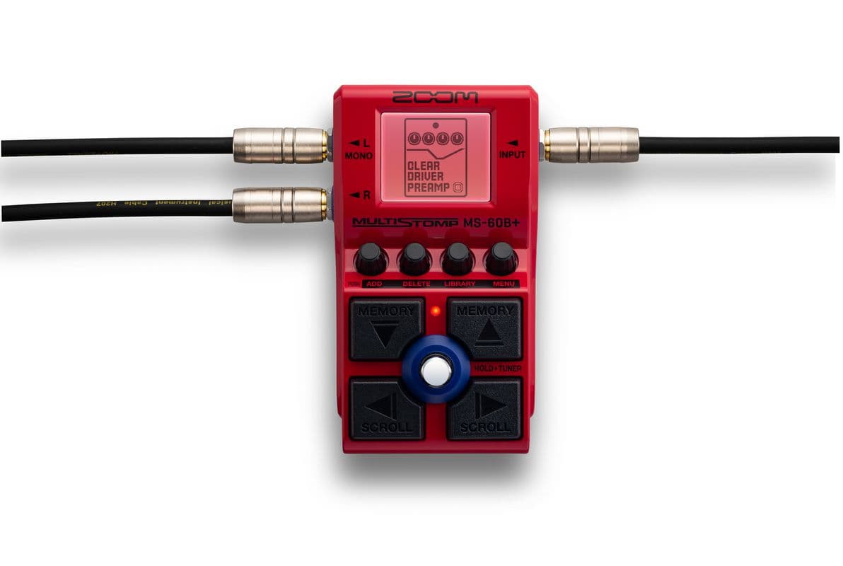 Pedal Zoom Ms-60b+ Multi Stomp Bajo 6
