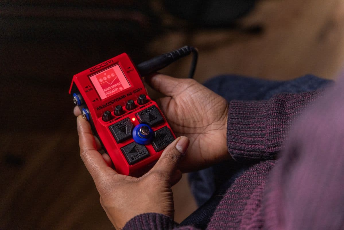 Pedal Zoom Ms-60b+ Multi Stomp Bajo 7