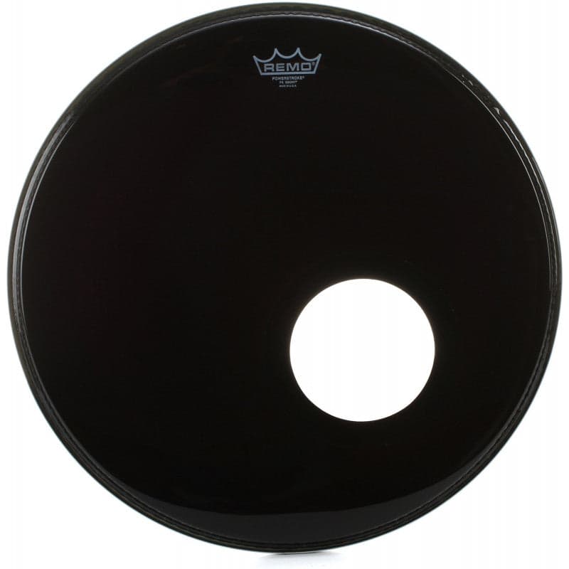 Parche Remo Powerstroke P3 De 22 Negro P3-1022-es-dm
