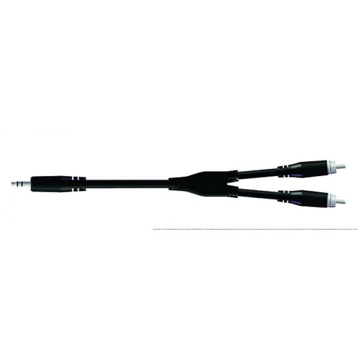 EXTENSIÓN BULK540LU3 DE 3 MTS DE 3.5 A 2 RCA MACHOS.