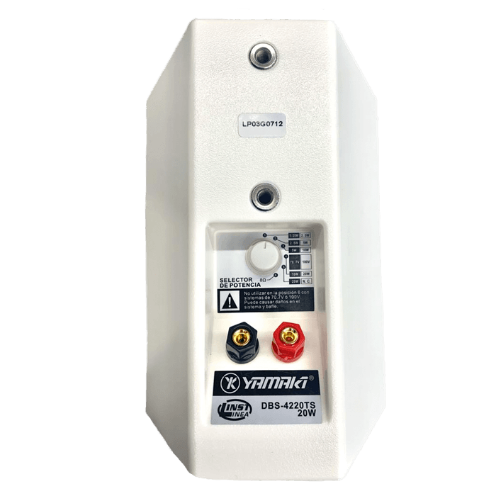BAFLE YAMAKI DBS4220TS-BL PARED 4" SIN BORDE 3