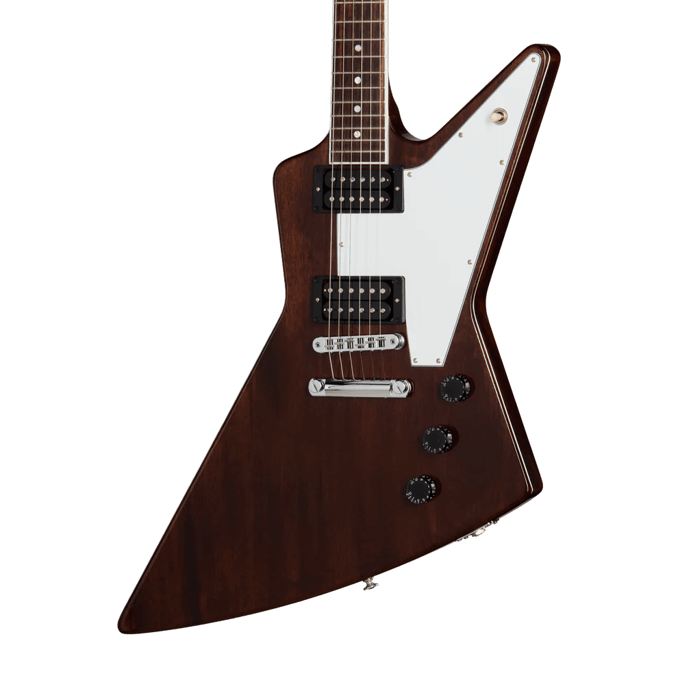 Guitarra Electrica Gibson DSXS007WCH1 70s Explorer Dark Walnut 3