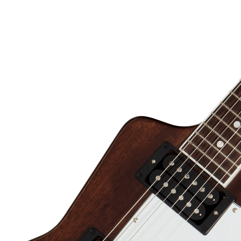 Guitarra Electrica Gibson DSXS007WCH1 70s Explorer Dark Walnut 4