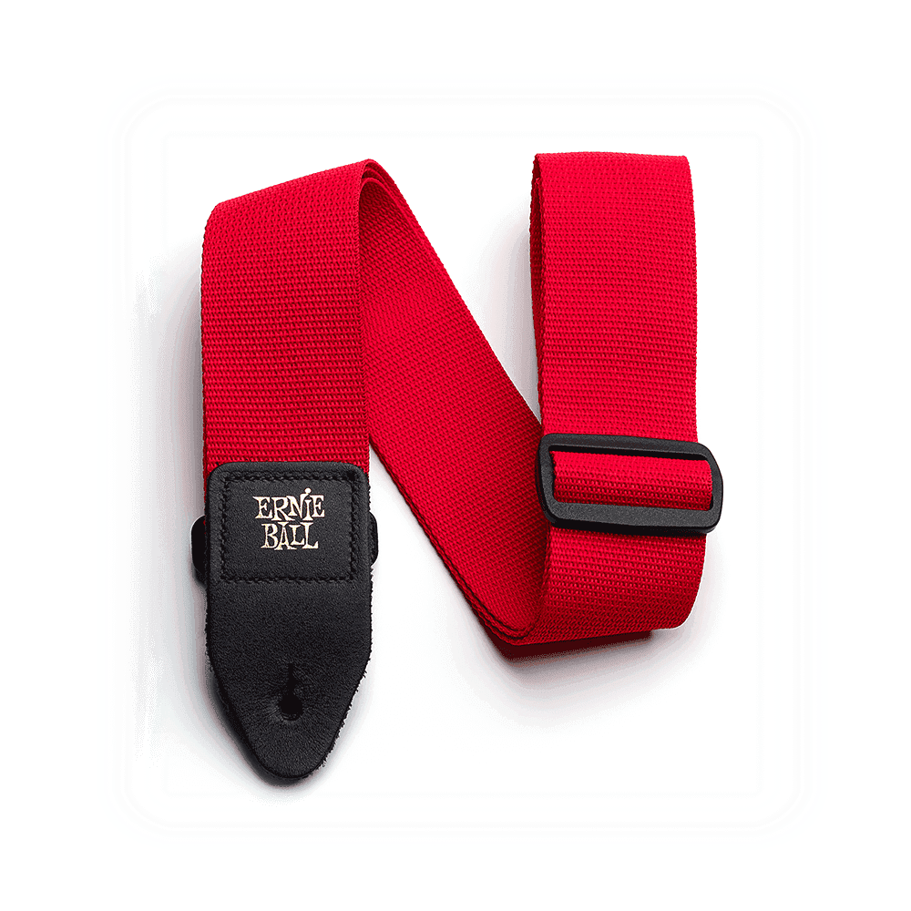 Correa Ernie Ball Guitarra Electrica 4040 Roja