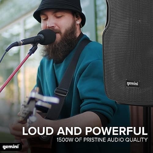 Cabina Gemini As-12 Togo Activa 12" Bluetooth 4