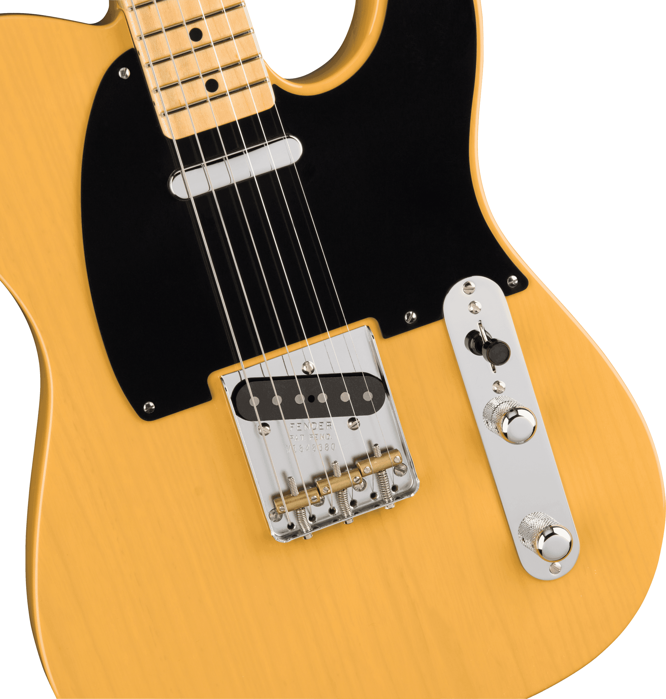 Guitarra Electrica Fender American Original '50s Telecaster®, diapasón de arce, rubio caramelo 0110132850 4