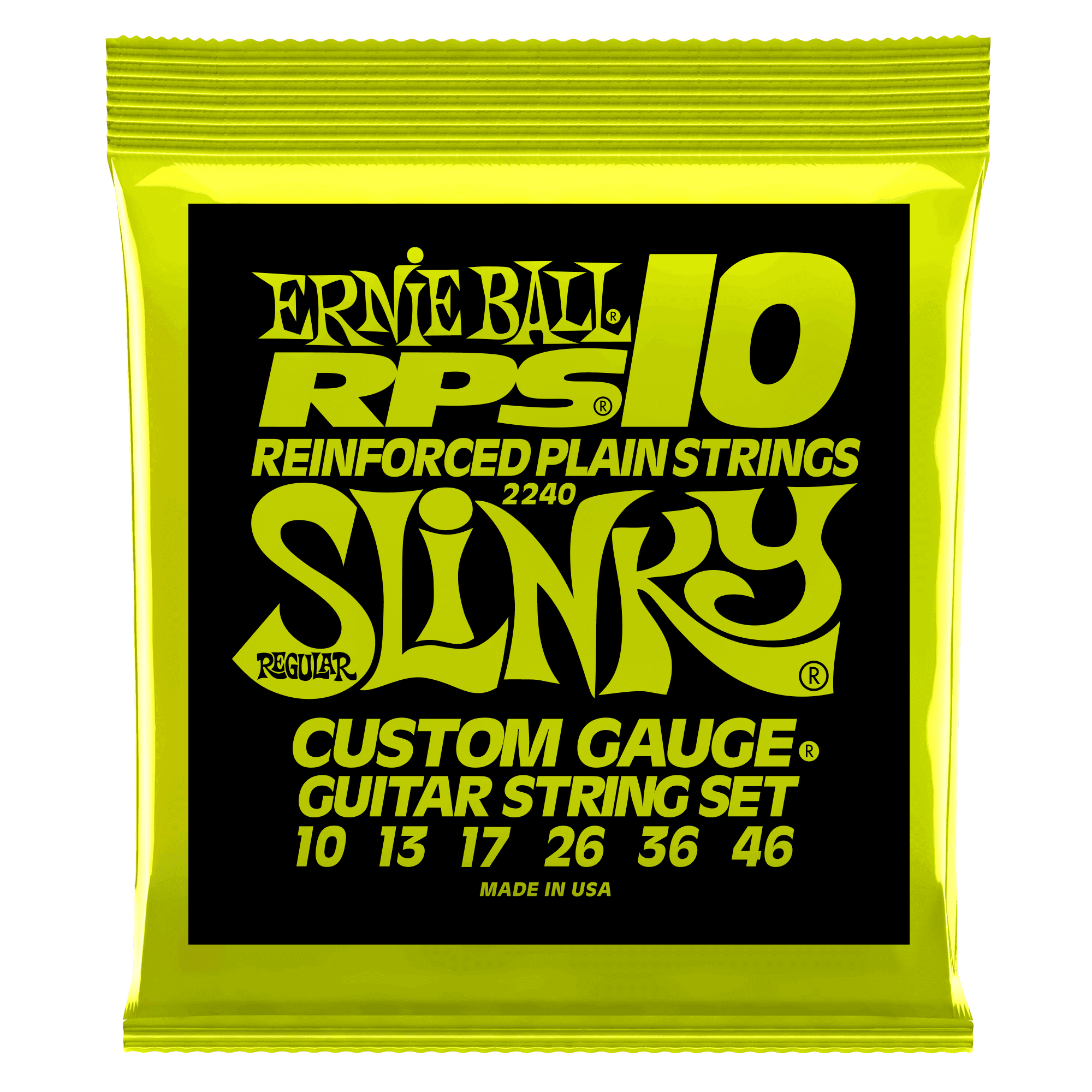 Encordado Ernie Ball Guitarra Electrica 2240 10-46