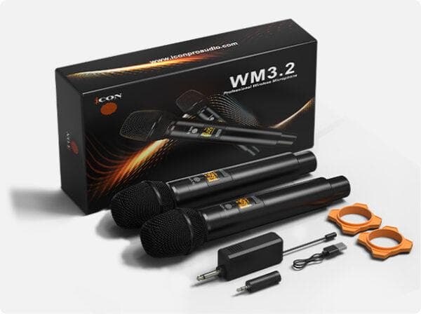 Microfono Icon Pro Audio Inalambrico Wm3.2 3