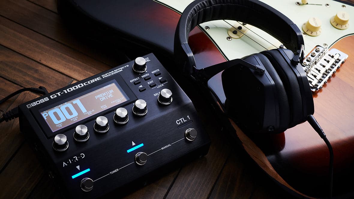 Procesador De Efectos Boss Guit Elec Gt-1000core 3