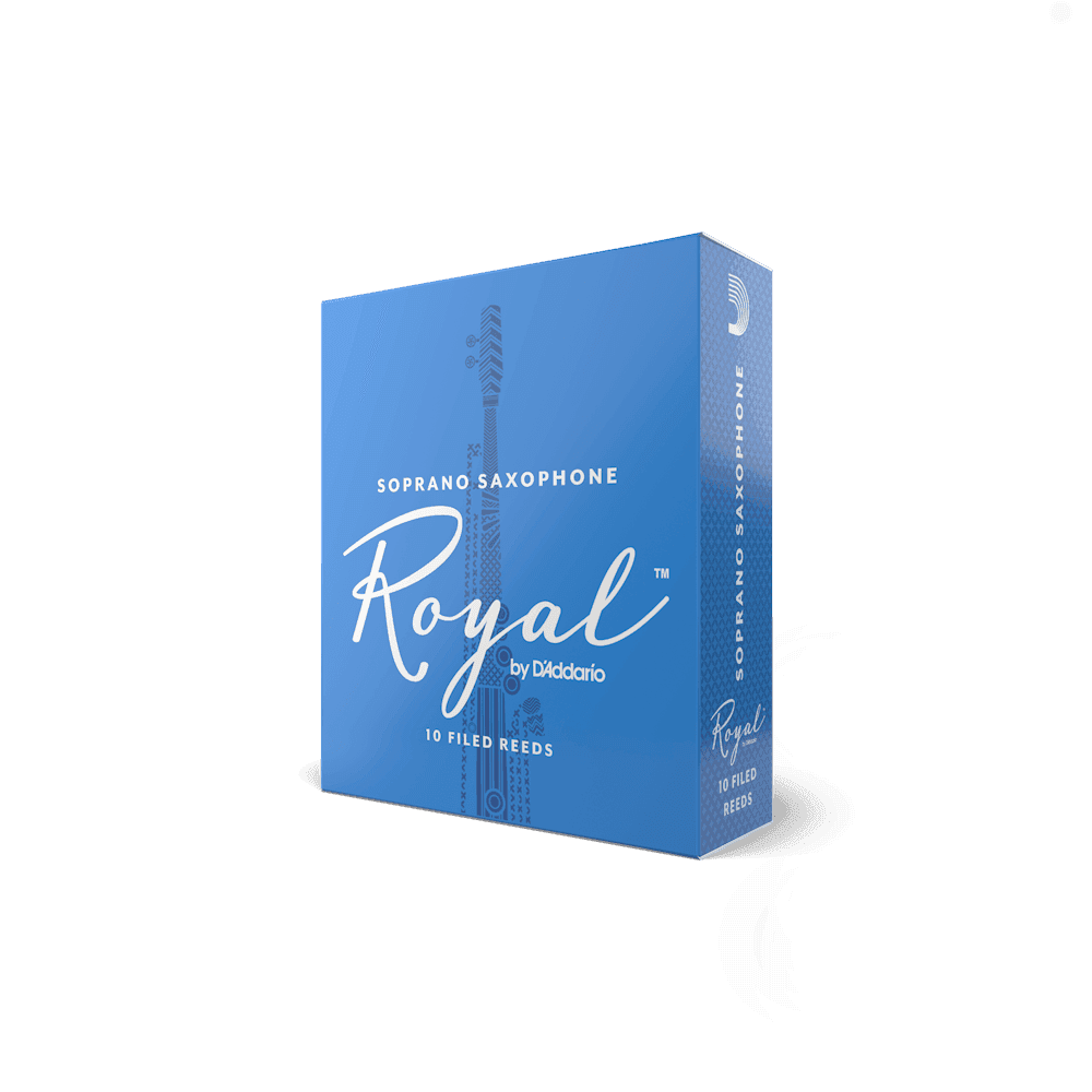 Caña Rico Royal Saxo Soprano Rib10 N 3 X Unidad 2