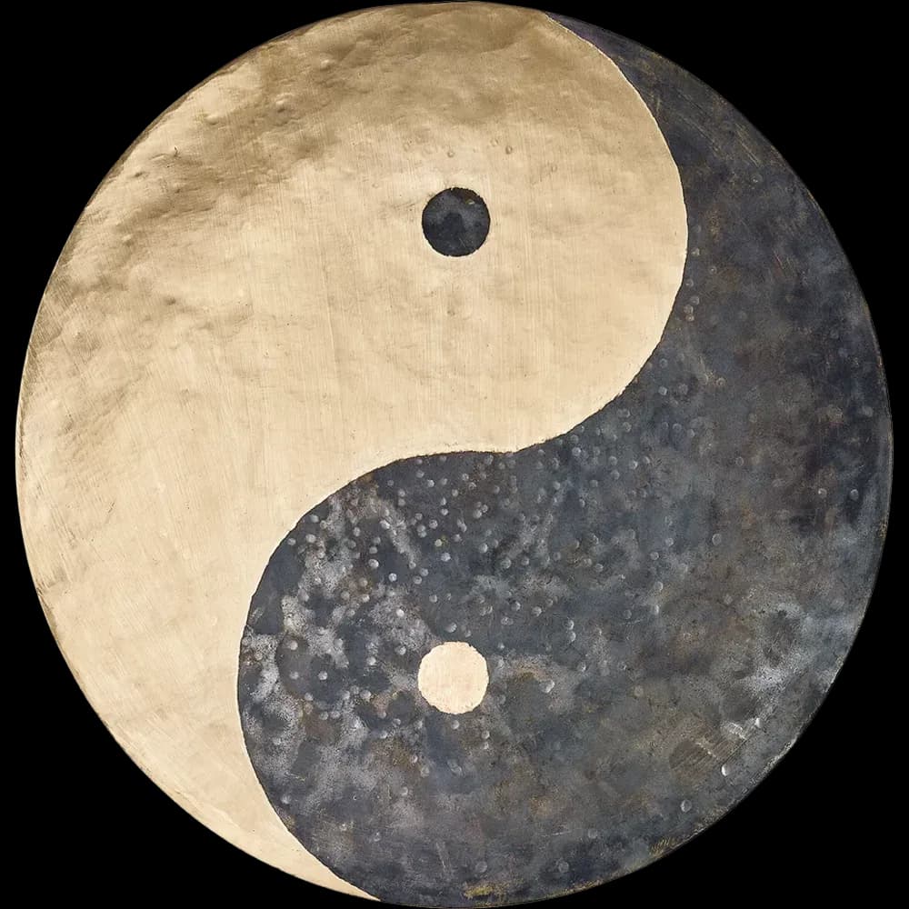 WIND GONG 22"  - YIN & YANG