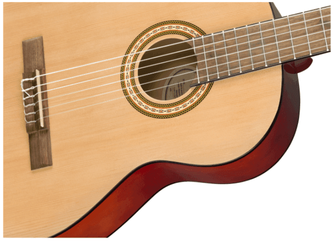 Guitarra Acustica Fender FC-1 Classical, Walnut Fingerboard, Natural 0971960421 2