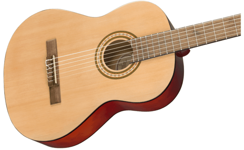Guitarra Acustica Fender FC-1 Classical, Walnut Fingerboard, Natural 0971960421 5