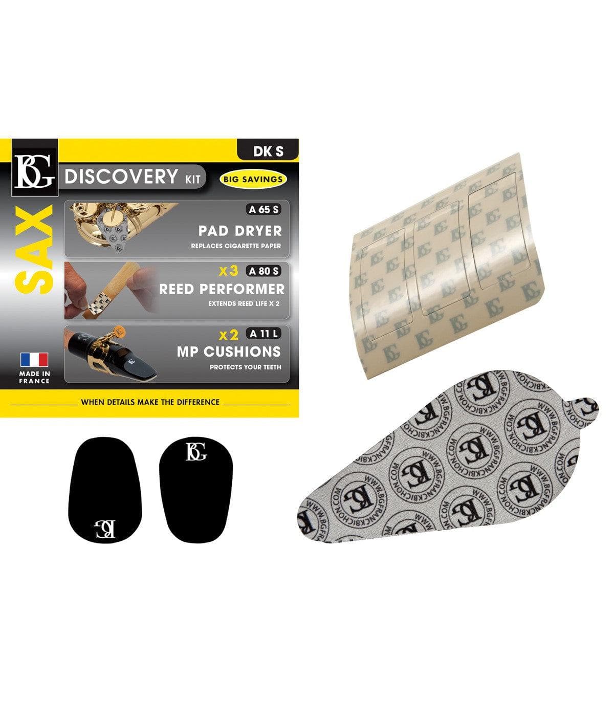 Kit Bg Protector De Boquilla Y Caña Saxofon Dks