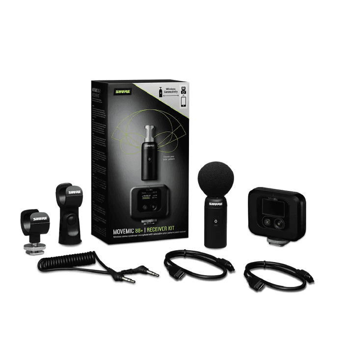 MICRÓFONO INALÁMBRICO MV88+W-KIT-Z7 SHURE 2