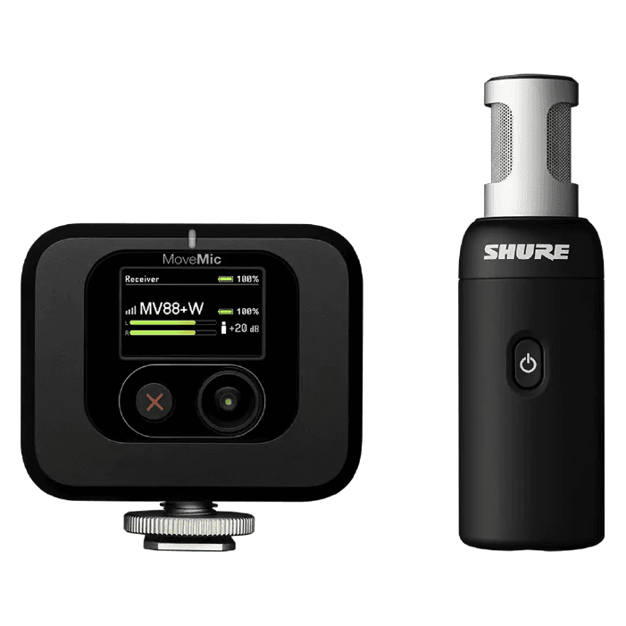 MICRÓFONO INALÁMBRICO MV88+W-KIT-Z7 SHURE 5