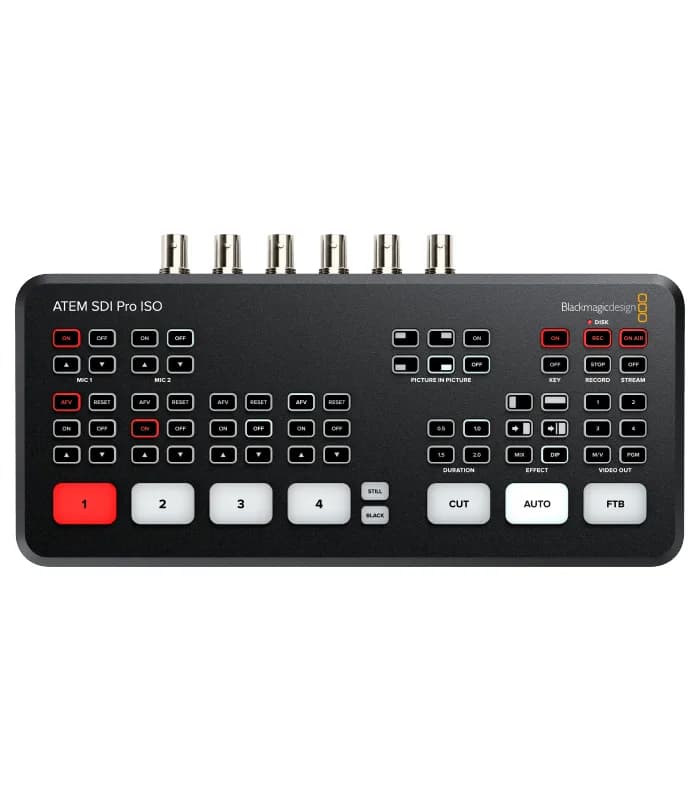 MEZCLADOR DE VIDEO BLACKMAGIC ATEM SDI PRO ISO 2