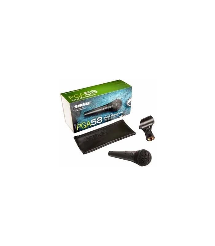 MIC VOCAL SHURE PGA58-LC DINÁMICO CARDIOIDE 1