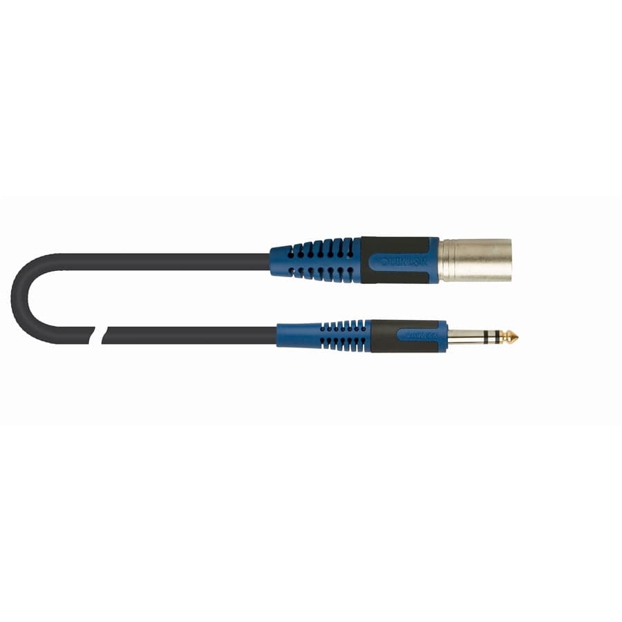 CABLE MICROFONO QUIKLOK RKSM344-5M ROKSOLID XLR MACHO-PLUG ESTEREO