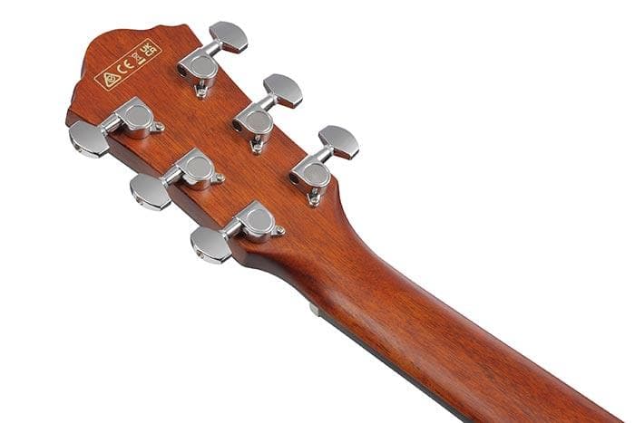 Guitarra Electroacustica Ibanez Aeg51-trh Rojo Transparente Sunburst De Alto Brillo 3