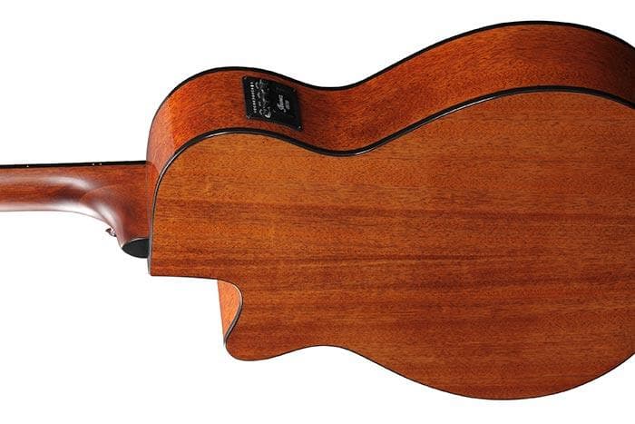 Guitarra Electroacustica Ibanez Aeg51-trh Rojo Transparente Sunburst De Alto Brillo 4