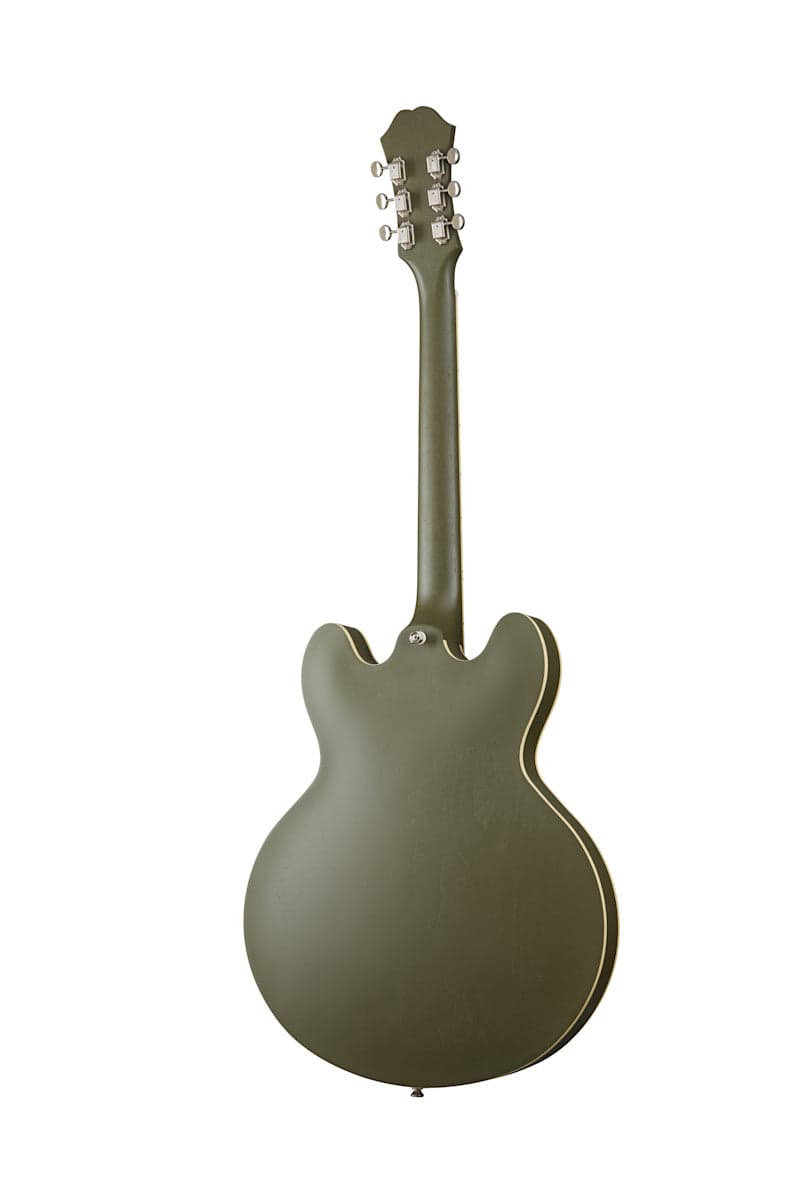 Guitarra Electrica Epiphone Etcawodnh1 Casino Verde Oliva 5