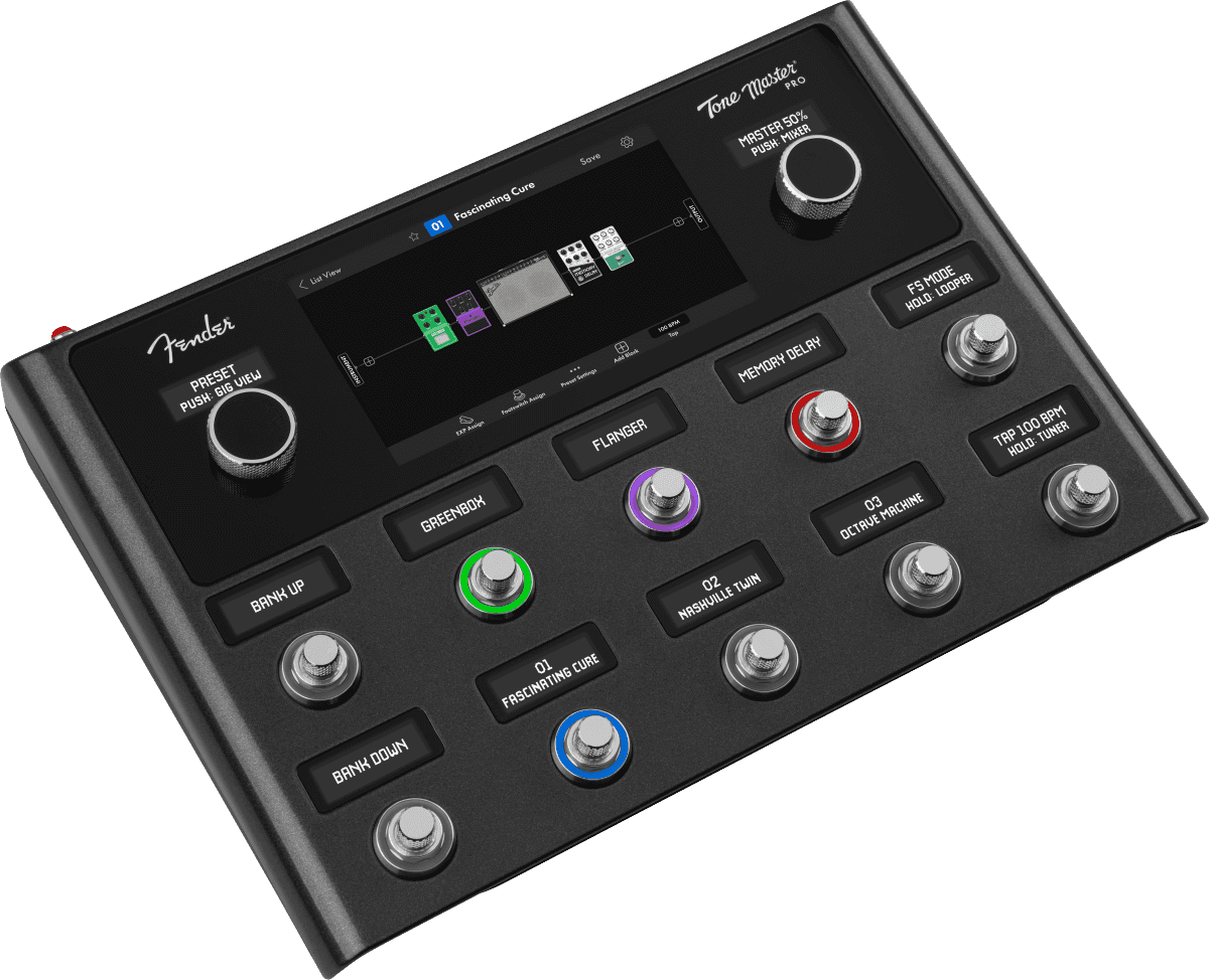 Procesador de efectos Fender Tone Master Pro 2274900000 2