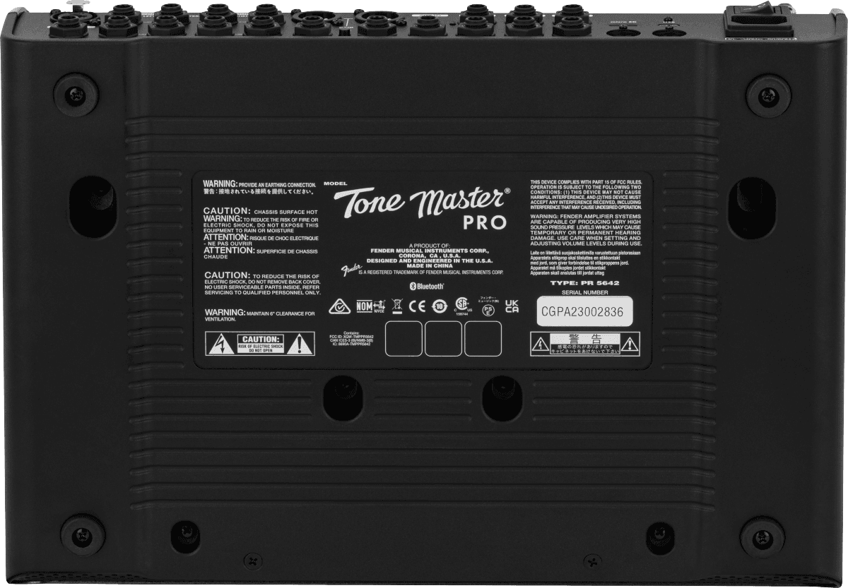 Procesador de efectos Fender Tone Master Pro 2274900000 6