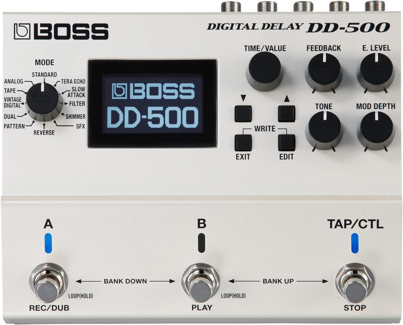 Pedal Boss Guitarra Electrica Dd-500 Digital Delay 5