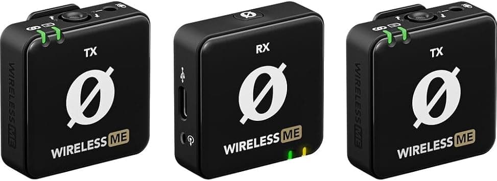 Microfono Rode Wireless Me Dual Set Negro