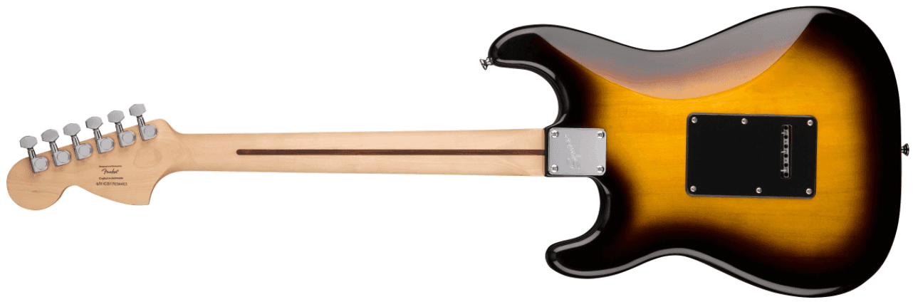 Guitarra Electrica Fender Affinity Series™ Stratocaster® HSS Pack, Laurel Fingerboard, Brown Sunburst, Gig Bag, 15G - 120V 4