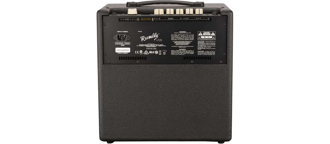 Amplificador Fender Rumble Lt25 2270100000 Para Bajo 3
